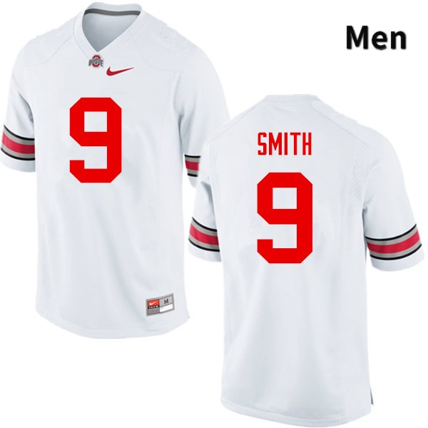 Men's Ohio State Buckeyes #9 Devin Smith White Game College Stitched Football Jersey 23VG041QT